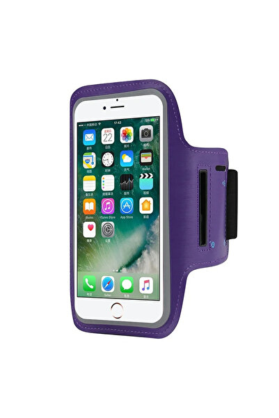 Choice PURPLE Mobile Phone Armband Outdoor Sports Smart 5.5inch phone Holder ...