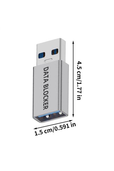 Choice1 USBA Male to Female USB Data Blocker Security Adapter Anti-Juice Jack...