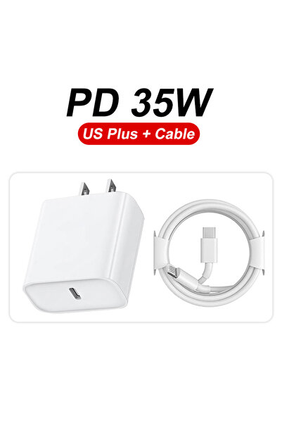 Choice5 US Charger For Original 35W Fast Charger For iPhone 17 16 Pro Max 15 ...