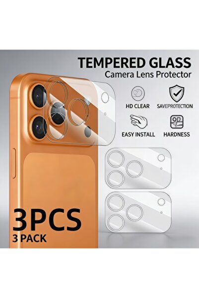 Choice9 3PCS For iPhone 17 Pro Tempered glass 3PCS Camera Lens Protector for ...