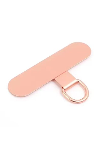 Choice3 Rose Gold 4/2/1PCS Universal Metal Phone Tether Tab Ultra-thin Stainl...