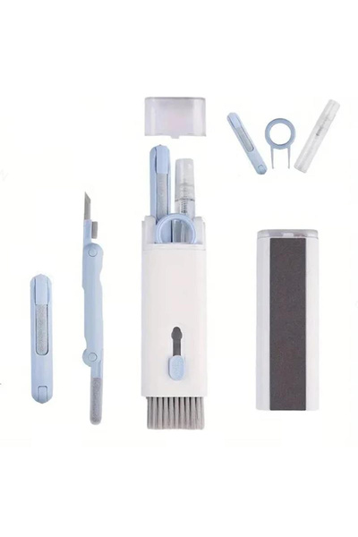 choice2 Blue 7 In 1 Multi-Functional Cleaning Kit Keyboard Laptop Brush Phone...