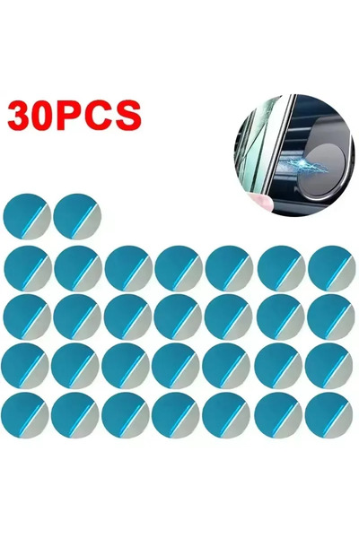 Choice4 30Pcs 1/50Pcs Ultra Thin Metal Plate Stickers For Magnetic Car Phone ...