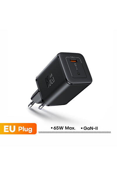 Choice3 EU 65W Single Port QOOVI GaN 65W Charger USB Type C Fast Charging Qui...