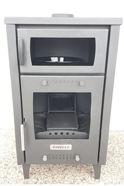 dorello pelet sobası odun komür pelet kuzine soba şömine - Secenek: 20