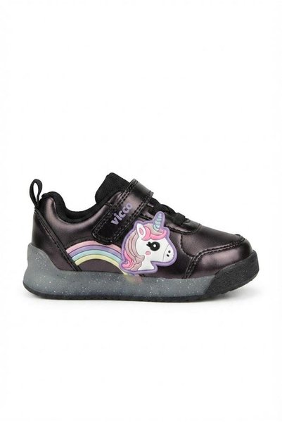 Vicco Nika Siyah Anatomik Rahat Sneaker Kız Çocuk Ayakkabı 346.P26K.148