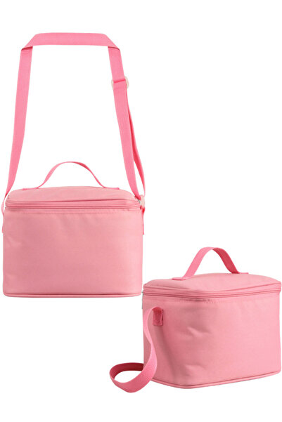 ÜMİT ÇANTA Cennec Pink Color Lunch Box