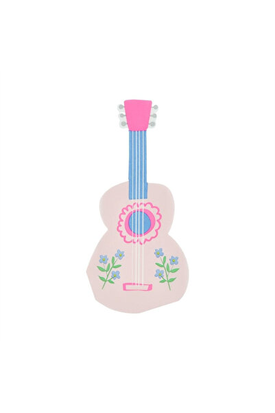 Meri Meri - Pink Guitar Shaped Napkins - Pembe Gitar Şekilli Peçeteler - 16 Adet