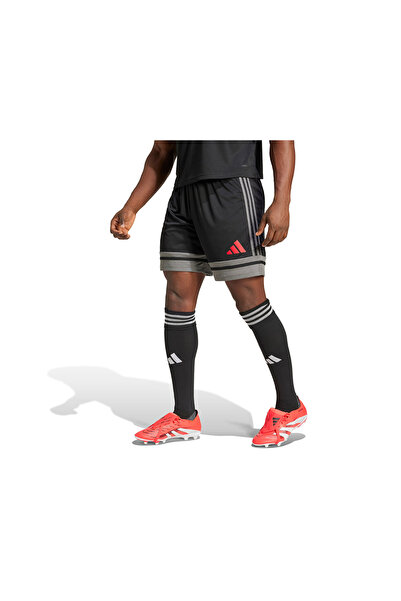 adidas JN4447 SQUA25 SHO M شورت رياضي رجالي باللون الأسود والرمادي