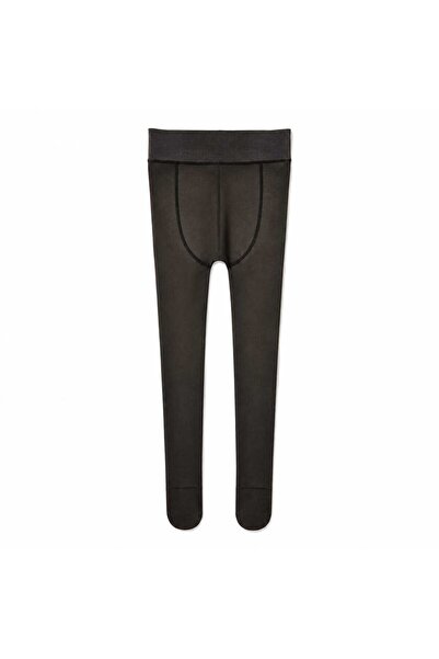 Nevara Women's Black Sheer High-Waist Anti-Tear Nylon Stockings – Full-Length...