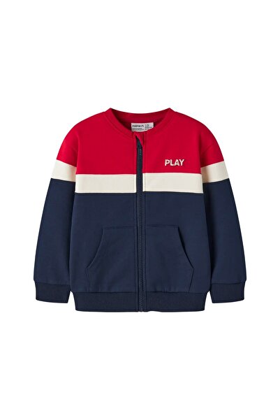 Name it NMMLORCAN LS NREG SWEAT CARD BRU 13259096-NAVY BLAZER Blue