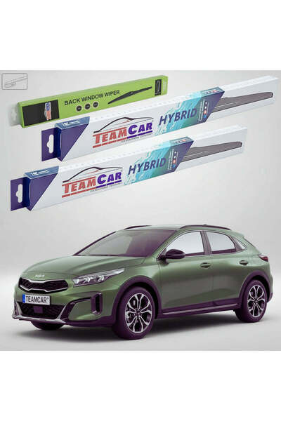 TEAMCAR Υαλοκαθαριστήρες Kia Ceed III CD 2018-σήμερα |   Εμπρός και Πίσω Υβρι...