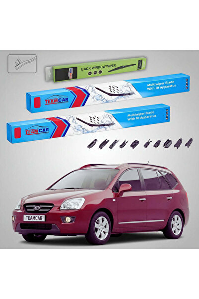 TEAMCAR Windshield Wipers Kia Carens III UN/FG 2006-2013 | Front and Rear Set...