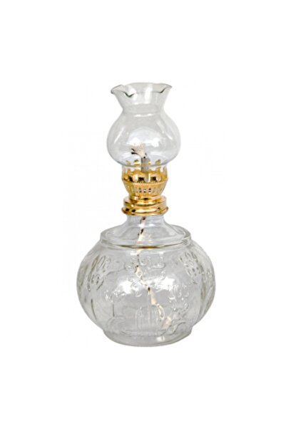 LCA Lampa Mare Rotunda cu Floare, pentru Ulei Parafinic, 19.5 cm