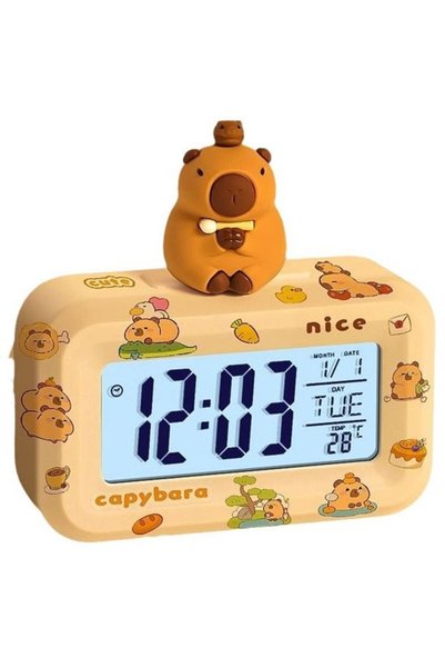 Morvena Picks Ceas deșteptător inteligent Capybara, Ceas deșteptător electron...