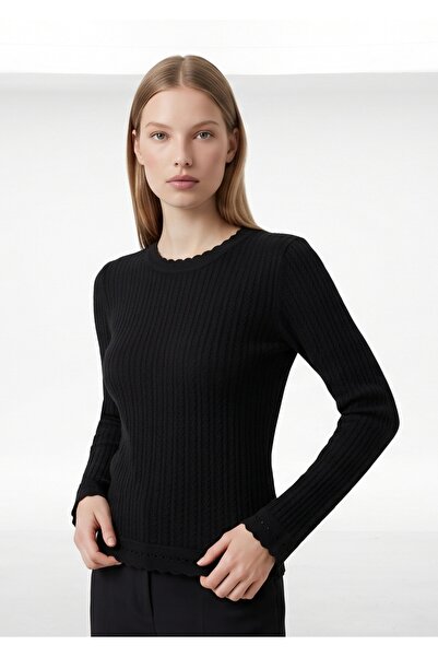 fujya Elitli Basic Knitwear Crop Top
