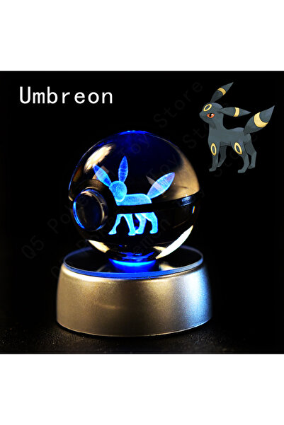 Choice 06 Umbreon Pokemon Crystal Ball 3D Pikachu Mewtwo Mew Gengar Night Lig...