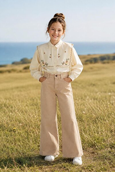 Mutlu Kids Girl's Spanish Flared Pants