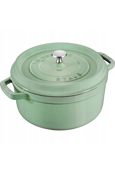 STAUB La Cocotte oală rotundă din fontă 2.2 litri mentă