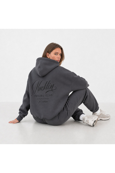 darkopia Unisex Men's and Women's Macklin Owners Printed Oversize 3 Thread Ho...