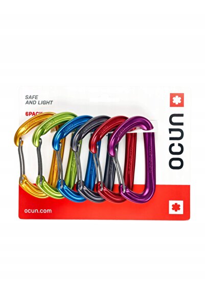 Ocun Set de 6 carabiniere Ocun Hawk Wire