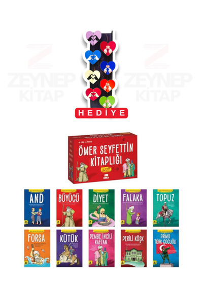 Nesil Çocuk Yayınları Ömer Seyfettin Kitaplığı 10 Kitap Set + Soru Kitapçığı ...