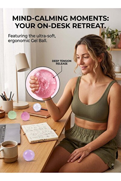 REZZOSS Squishy Ball Coconut Oil 6cm Handmade Squeeze Toy – Non-Sticky Glutinous Stress Relief Fidget Ball for Adults & Kids | Translucent All-Natural Gel Look Squeeze Ball | Unique Birthday Gift, Off