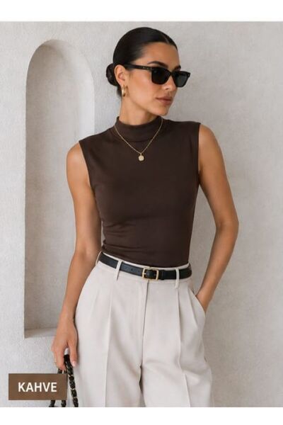 SHİROSA Turtleneck bodysuit