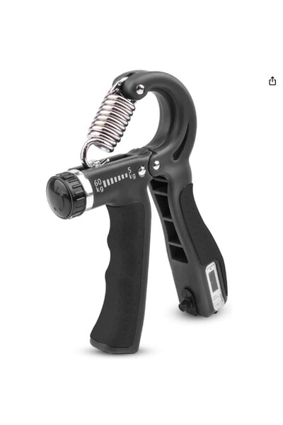 Marsilyan Adjustable Hand Spring-Loaded Wrist and Finger Exerciser with Count...