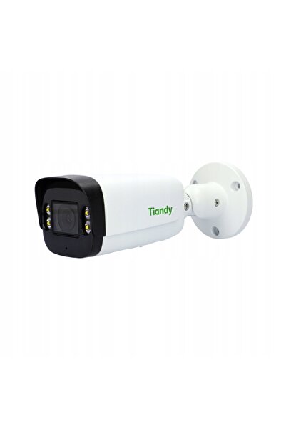 Tiandy Cameră IP tubulară de exterior 4MP PoE IP67 cu detecție microfon și ONVIF