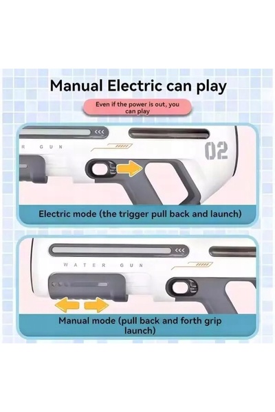 NO BRAND SET PISTOL DE APĂ ELECTRIC AUTOMAT PENTRU COPII CU LUMINĂ LED