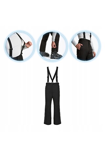 NO BRAND Pantaloni de schi pentru bărbați KADVA Edge X Pants negri XXL imperm...