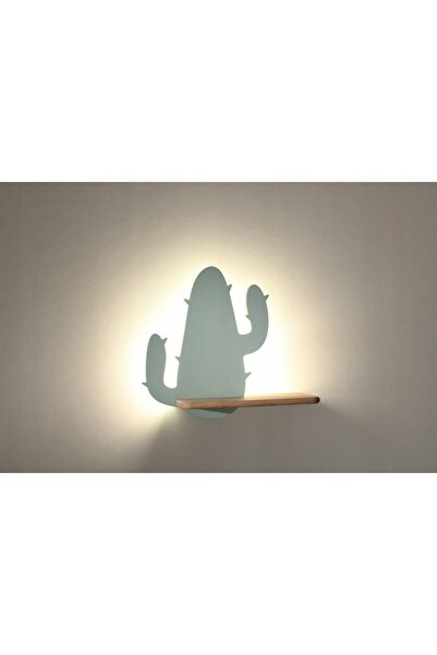 NO BRAND CACTUS 2 LAMPĂ KINKIET 4 LED 4000K IQ KIDS CU CABLU VERDE
