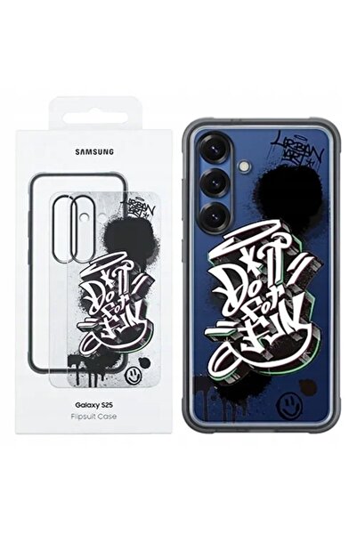 Samsung Husă Flipsuit Rugged pentru Galaxy S25 negru