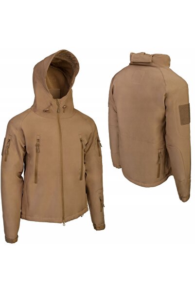 NO BRAND Texar SOFTSHELL JACKET FALCON Kaptur COYOTE - XXL
