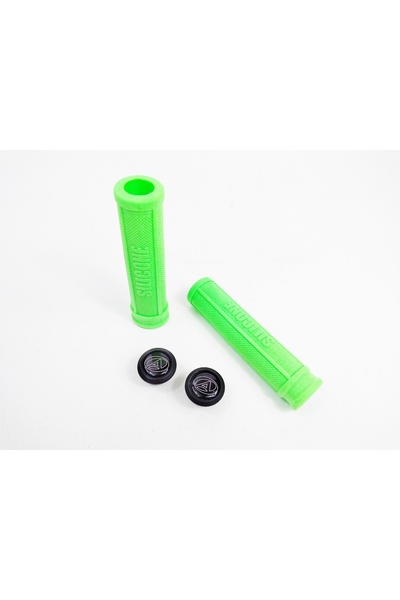 NO BRAND Manșoane de ghidon de bicicletă din silicon Author, 130mm, verde sil...