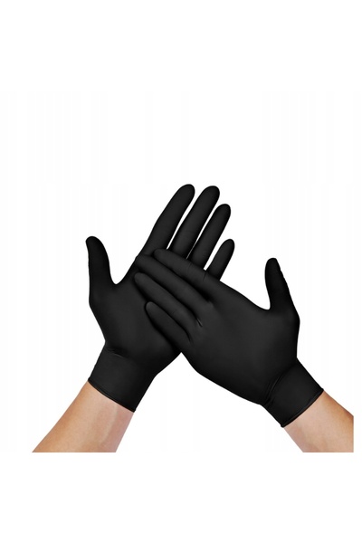 Mercator Medical Mănuși negre din nitril MERCATOR NITRYLEX BLACK mărime XS 3 ...