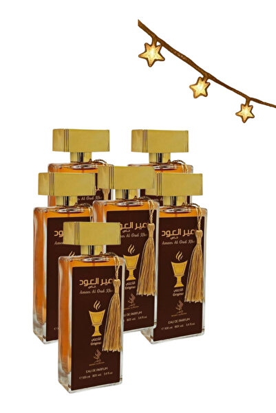 Wasm Al Rayan 6 قطع من عطر أمير العود الخالص 100 مل