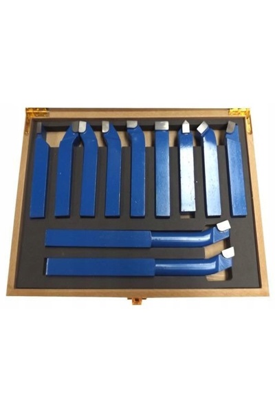 NO BRAND Cuțite pentru strung 20x20, set de 11