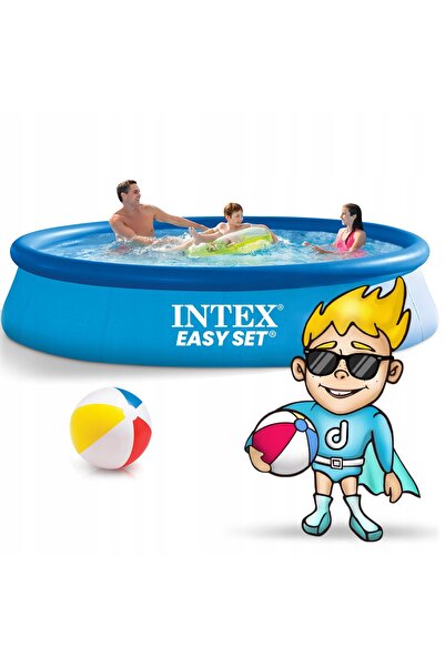 Intex 305 x 61 cm piscină gonflabilă de grădină 6-în-1 28116