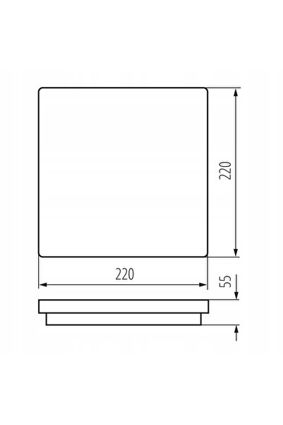 KANLUX Plafonieră LED 18W 4000K cu senzor de mișcare IP54 albă