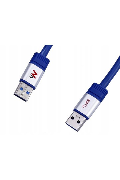NO BRAND Cablu USB 3.0 AM-AM Tată la Tată 1.8m AM/AM 5G la 5 Gb/s Super Viteză