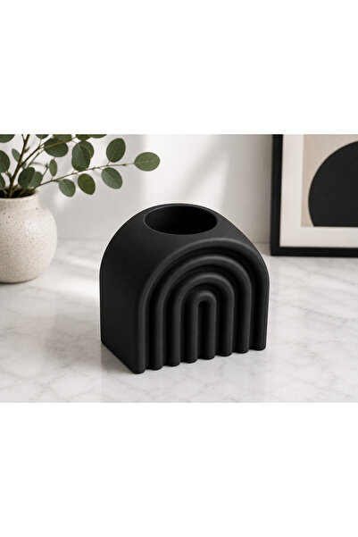Dekoratif Gökkuşağı Mumluk – Modern Minimalist Tasarım