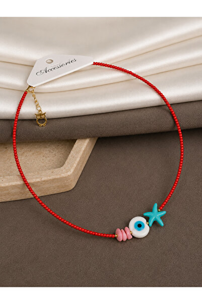 Dore Collection Summer Collection Evil Eye Beaded Handmade Special Design Wom...