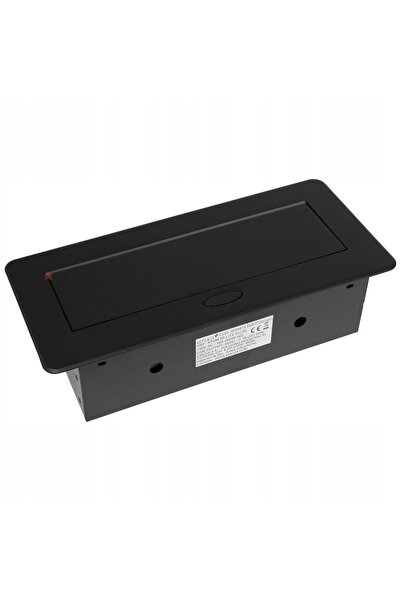 NO BRAND Priză încastrată în blat ATOM 26 LITE USB - NEGRU