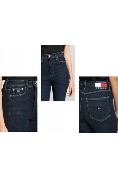 Tommy Jeans SPODNIE SYLVIA Kostki Ankle DW0DW09458 r.31/28