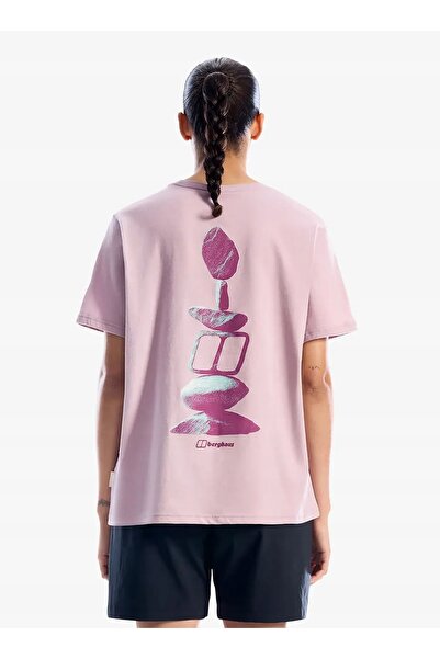 Berghaus Tricou imprimat de damă Cairn Essential Tee af - haze 12 (M)