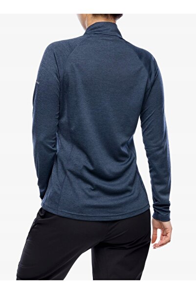 NO BRAND Montane Dart Zip Neck Bluză termică de damă - albastru eclipse L