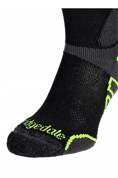 NO BRAND Bridgedale Lt T2 Merino Sport 3/4 Crew Șosete de alergare - negru 36-39