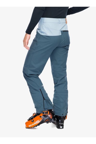 NO BRAND Pantaloni softshell Ortovox Mondeval - gri arctic închis L